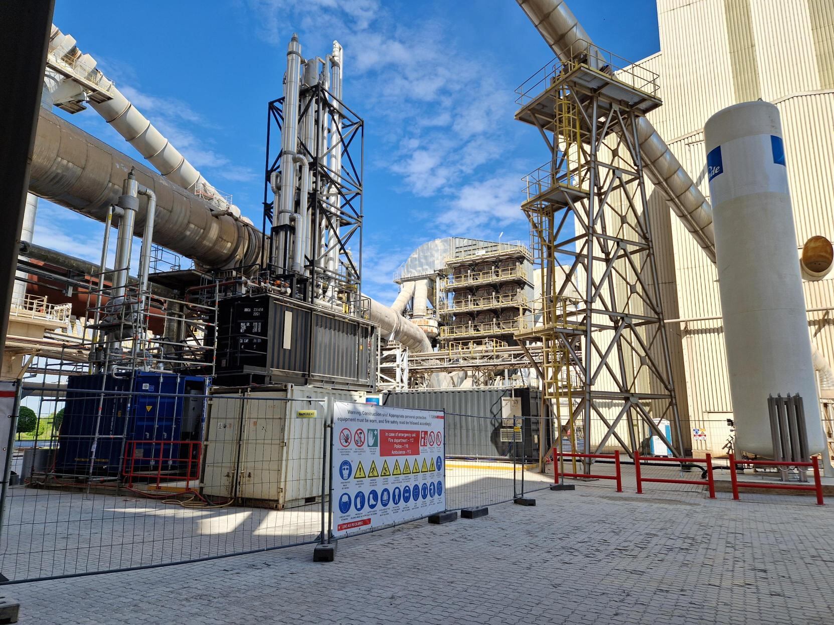 SCHWENK Latvija cementa rūpnīcā Brocēnos uztverts pirmais CO2